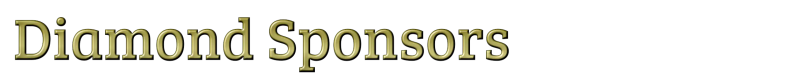 Diamond Sponsors